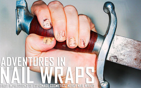 Nerd and Nomsense: Adventures in Nail Wraps