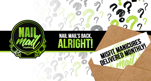 ✦ NAIL WRAPS ✦ Nail Mail Subscription Designs