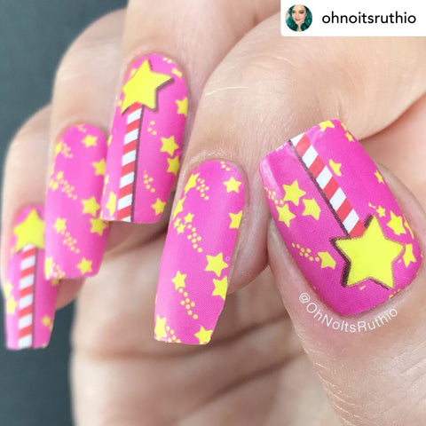 Marshmallow Vacuum ✦ LIMITED EDITION Nail Wrap ✦ 22-tip Set - Espionage Cosmetics