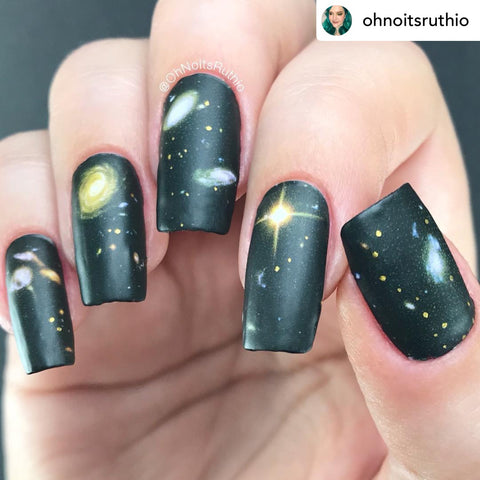 Ultra-Deep Field ✦ Nail Wrap ✦ 22-tip Set