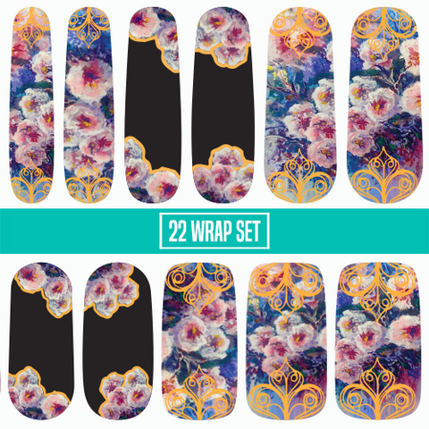 🆕 GREEN THUMB ✦ Nail Wrap Bundle ✦ 22-tip Sets