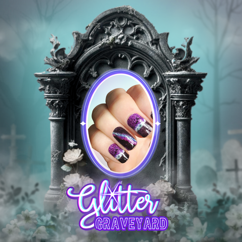 Amethyst ✦ Nail Wrap ✦ 14-tip Set