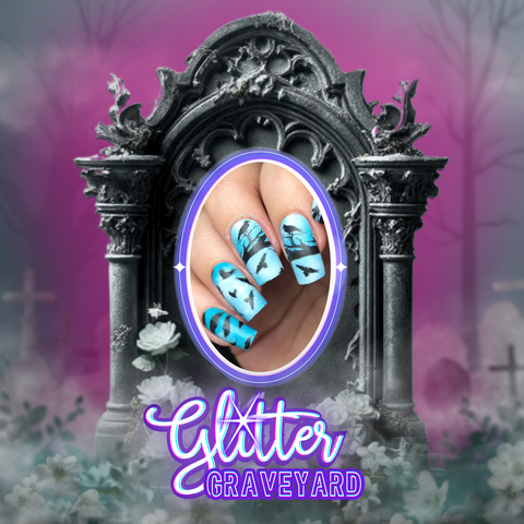 Nevermore ✦ Nail Wraps ✦ 14-tip Set