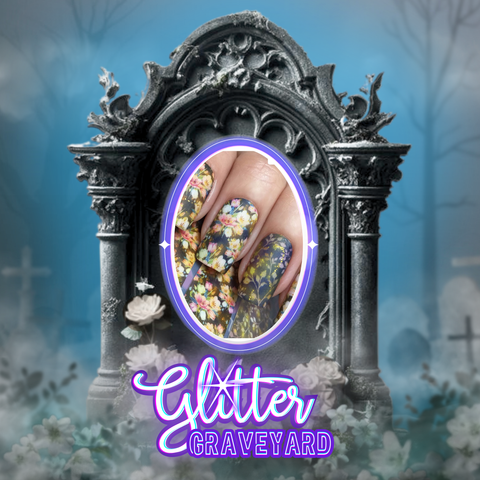 🔖 🔖 Summer Nights in the Garden ✦ Nail Wrap ✦ 22-tip Set