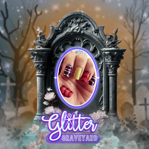 Wonder Gal ✦ Nail Wrap ✦ 22-tip Set