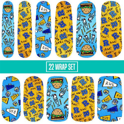 Archie Gang ✦ FA Nail Wrap ✦ 22 - tip Set - Espionage CosmeticsEspionage CosmeticsArchie Gang ✦ FA Nail Wrap ✦ 22 - tip Set