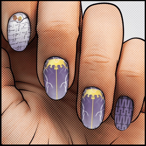 Beautiful as Blades β¦ Nail Wrap β¦ 22 - tip Set - Espionage CosmeticsEspionage CosmeticsBeautiful as Blades β¦ Nail Wrap β¦ 22 - tip Set