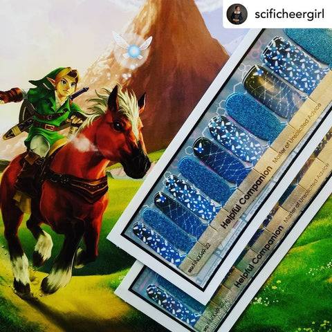 Helpful Companion ✦ Nail Wrap ✦ 22 - tip Set - Espionage CosmeticsEspionage CosmeticsHelpful Companion ✦ Nail Wrap ✦ 22 - tip Set
