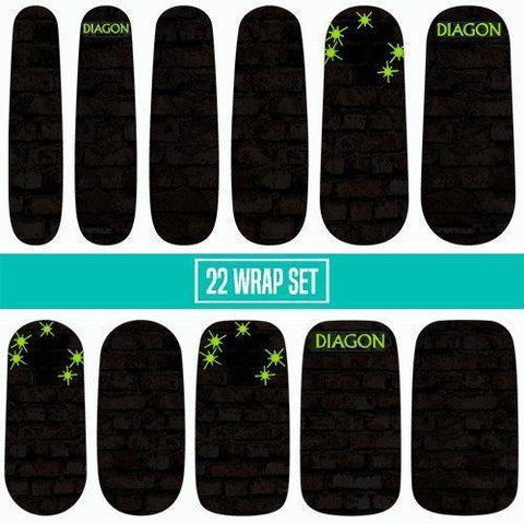Hit the Bricks β¦ Nail Wrap β¦ 22 - tip Set - Espionage CosmeticsEspionage CosmeticsHit the Bricks β¦ Nail Wrap β¦ 22 - tip Set