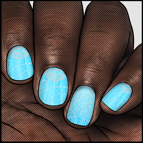 If The Shoe Fits ✦ Nail Wrap ✦ 22 - tip Set - Espionage CosmeticsEspionage CosmeticsIf The Shoe Fits ✦ Nail Wrap ✦ 22 - tip Set