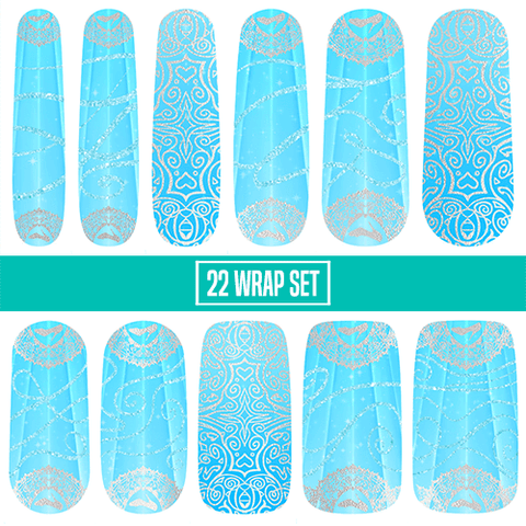 If The Shoe Fits ✦ Nail Wrap ✦ 22 - tip Set - Espionage CosmeticsEspionage CosmeticsIf The Shoe Fits ✦ Nail Wrap ✦ 22 - tip Set