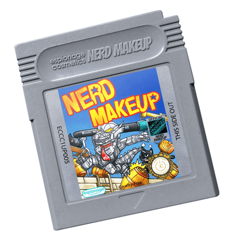 Nerd Makeup Kongzilla ✦ Cartridge Compact ✦ Grey OLD SCHOOL - Espionage CosmeticsEspionage CosmeticsNerd Makeup Kongzilla ✦ Cartridge Compact ✦ Grey OLD SCHOOL