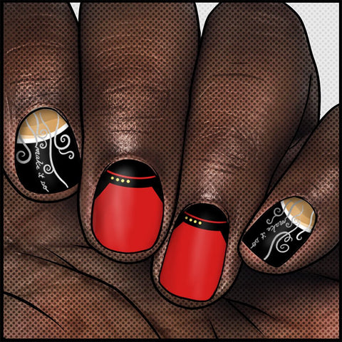 Tea, Earl Grey, Hot β¦ Nail Wrap β¦ 22 - tip Set - Espionage CosmeticsEspionage CosmeticsTea, Earl Grey, Hot β¦ Nail Wrap β¦ 22 - tip Set