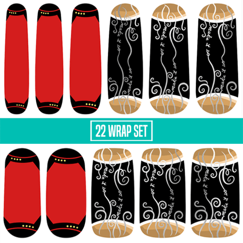 Tea, Earl Grey, Hot β¦ Nail Wrap β¦ 22 - tip Set - Espionage CosmeticsEspionage CosmeticsTea, Earl Grey, Hot β¦ Nail Wrap β¦ 22 - tip Set