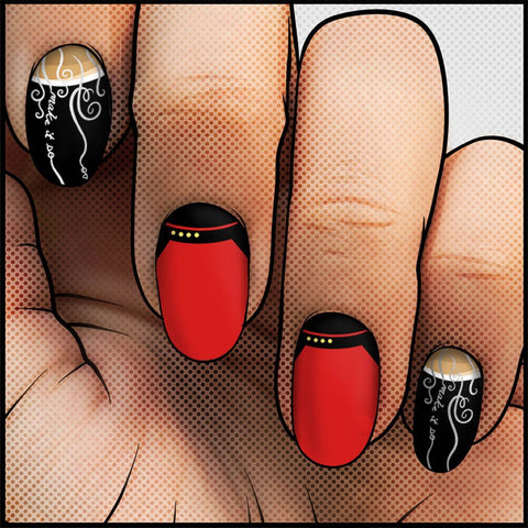 Tea, Earl Grey, Hot β¦ Nail Wrap β¦ 22 - tip Set - Espionage CosmeticsEspionage CosmeticsTea, Earl Grey, Hot β¦ Nail Wrap β¦ 22 - tip Set