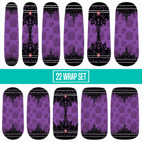 The Abyss Becomes Me β¦ Nail Wrap β¦ 22 - tip Set - Espionage CosmeticsEspionage CosmeticsThe Abyss Becomes Me β¦ Nail Wrap β¦ 22 - tip Set