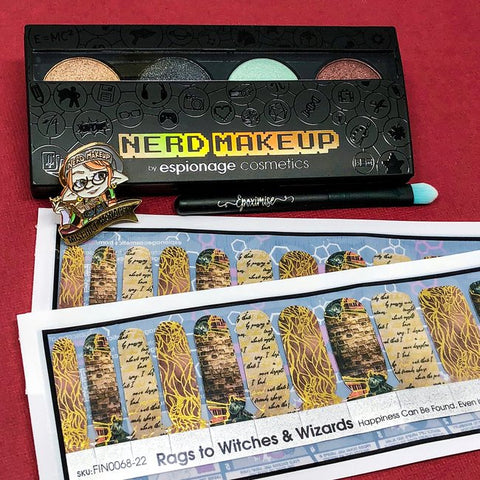 Rags to Witches & Wizards ✦ Nail Wrap ✦22-tip Set - Espionage Cosmetics