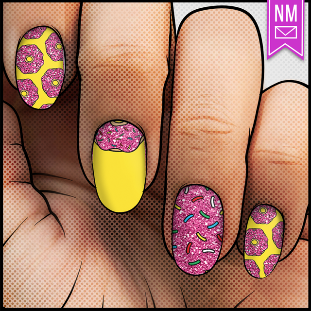 D'oh!Nuts  ✦ Nail Wrap ✦ 22-tip Set