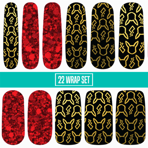🔖🔖I Choose You ✦ FA: Nail Wrap ✦ 22-tip Set