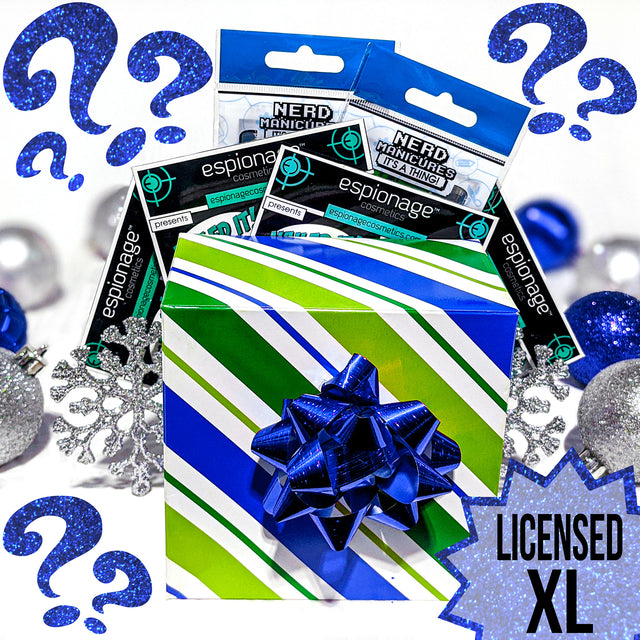 XL Mystery LICENSED Bundle || Nail Wraps || 14 & 22-tip Sets