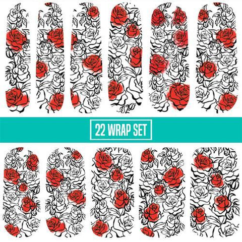 🆕 GREEN THUMB ✦ Nail Wrap Bundle ✦ 22-tip Sets