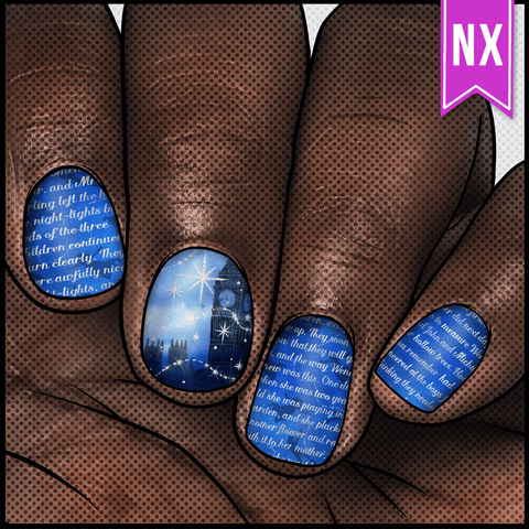🔖 🔖 Peter & Wendy ✦ Nail Wrap ✦ 22-tip Set
