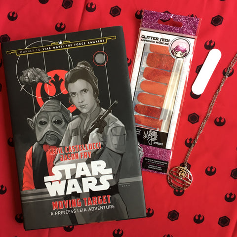 Ruby Slippers ✦ Glitter Jedi Approved Nail Wrap ✦ 22-tip Set
