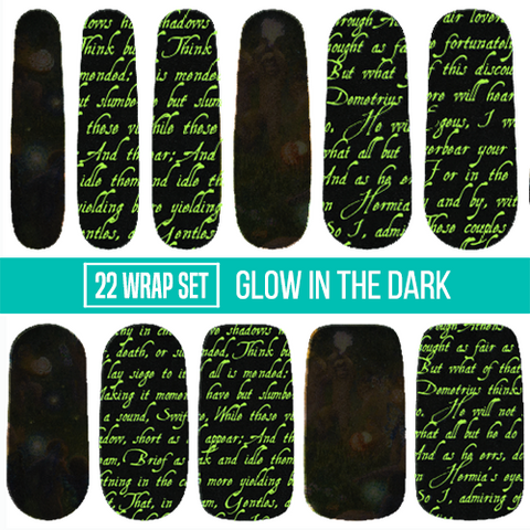 Wedded to Hippolyta ✦ Nail Wrap ✦ 22-tip Set - Espionage Cosmetics