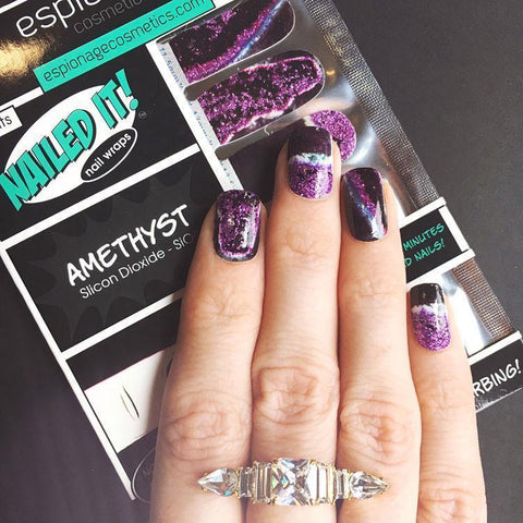 Amethyst-Nail Wraps-Espionage Cosmetics