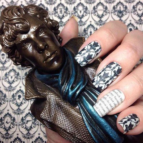 Baker Street-Nail Wraps-Espionage Cosmetics