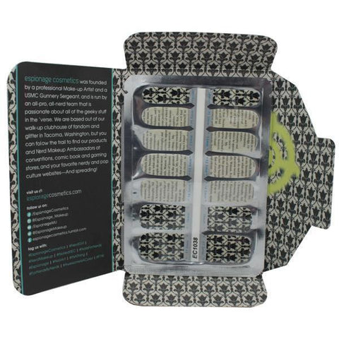 Baker Street-Nail Wraps-Espionage Cosmetics