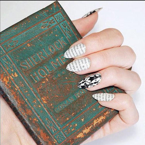 Baker Street-Nail Wraps-Espionage Cosmetics