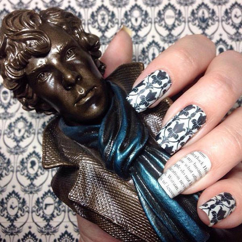 Baker Street-Nail Wraps-Espionage Cosmetics