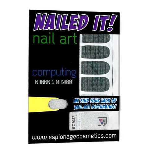 Computing (Discontinued)-Nail Wraps-Espionage Cosmetics