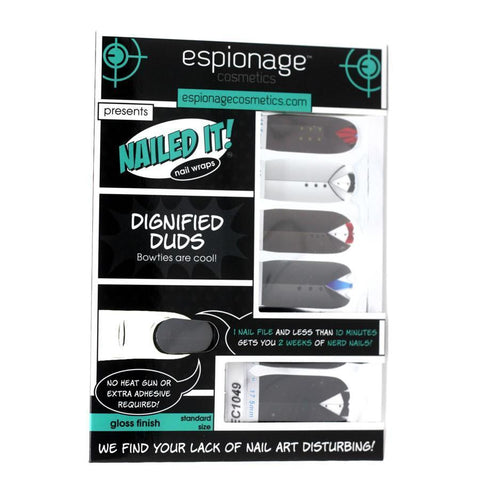 Dignified Duds-Nail Wraps-Espionage Cosmetics