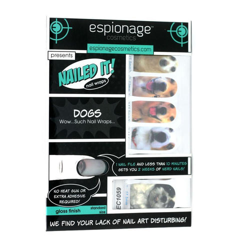 Dogs (Discontinued)-Nail Wraps-Espionage Cosmetics