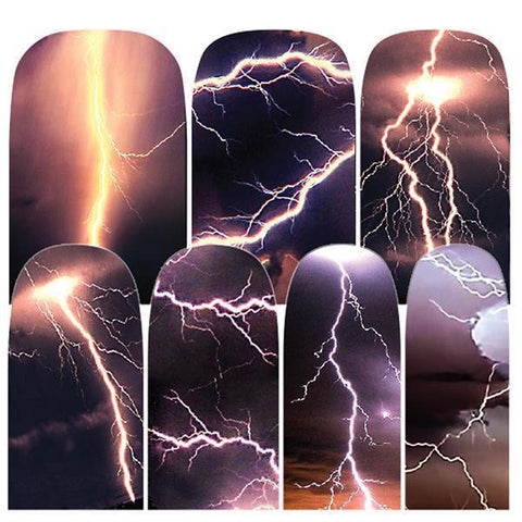 Electrostatic Spark-Nail Wraps-Espionage Cosmetics