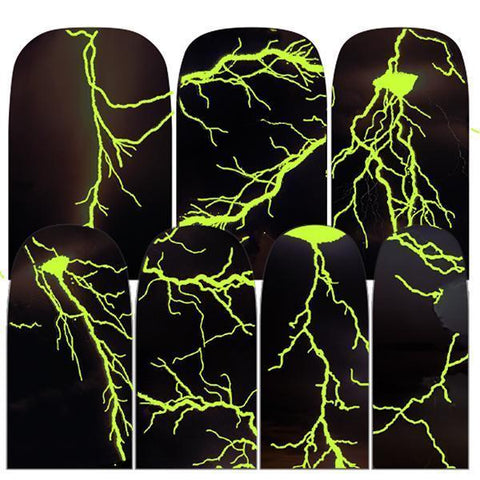 Electrostatic Spark-Nail Wraps-Espionage Cosmetics