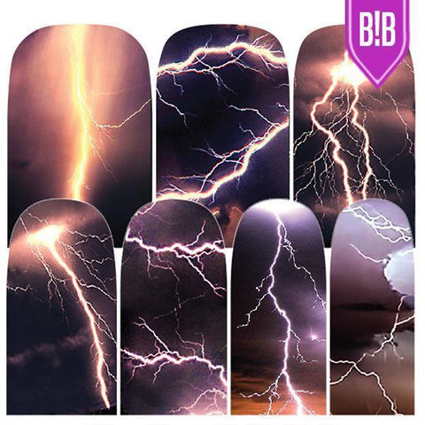 Electrostatic Spark-Nail Wraps-Espionage Cosmetics
