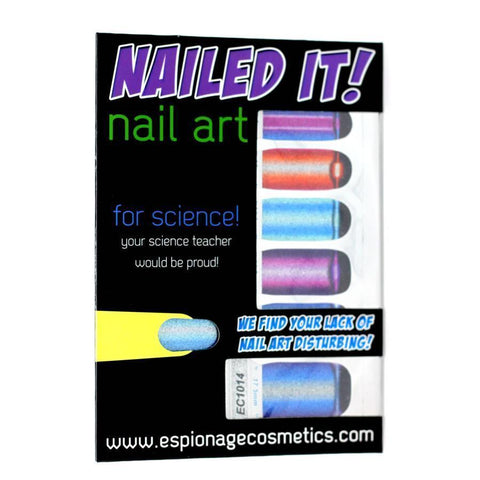For Science! (Discontinued)-Nail Wraps-Espionage Cosmetics