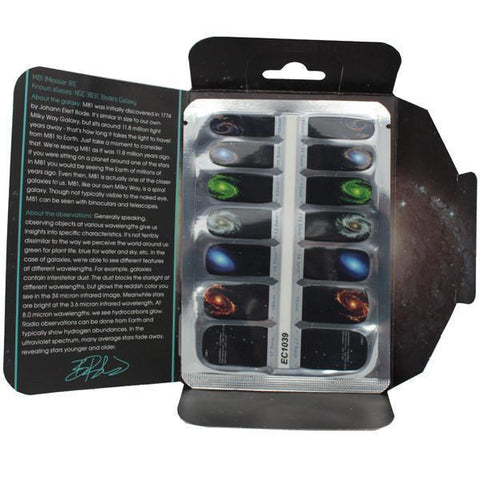 Galaxy Wavelengths-Nail Wraps-Espionage Cosmetics