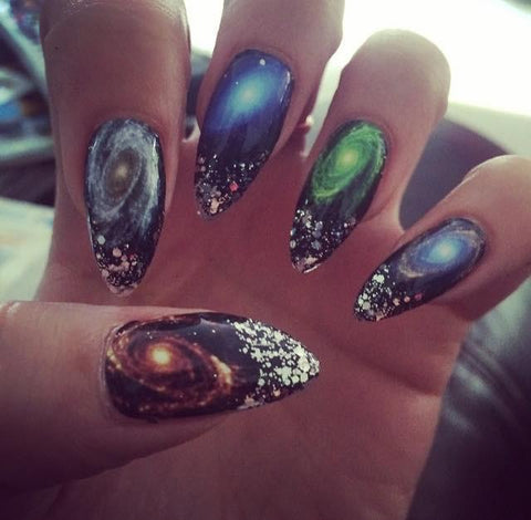 Galaxy Wavelengths-Nail Wraps-Espionage Cosmetics