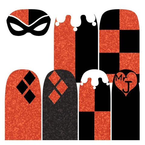 Harlequin-Nail Wraps-Espionage Cosmetics