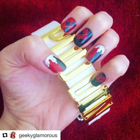 Harlequin-Nail Wraps-Espionage Cosmetics