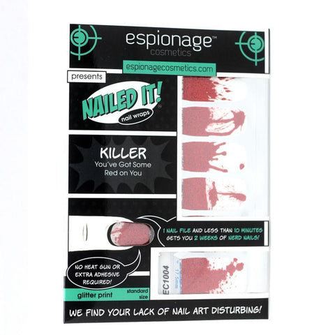Killer (Discontinued)-Nail Wraps-Espionage Cosmetics
