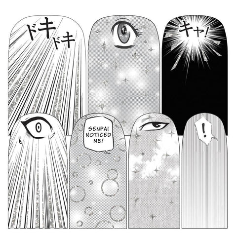 Manga-Nail Wraps-Espionage Cosmetics