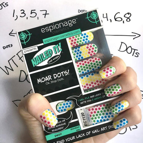 Moar Dots!-Nail Wraps-Espionage Cosmetics