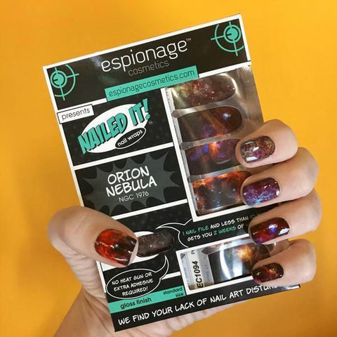 Orion Nebula-Nail Wraps-Espionage Cosmetics