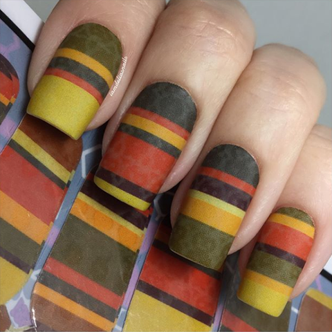 Seven Seasons Long β¦ Nail Wrap β¦ 22-tip Set - Espionage Cosmetics
