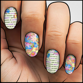 The Hidden Garden β¦ Nail Wrap β¦ 22-tip Set - Espionage Cosmetics